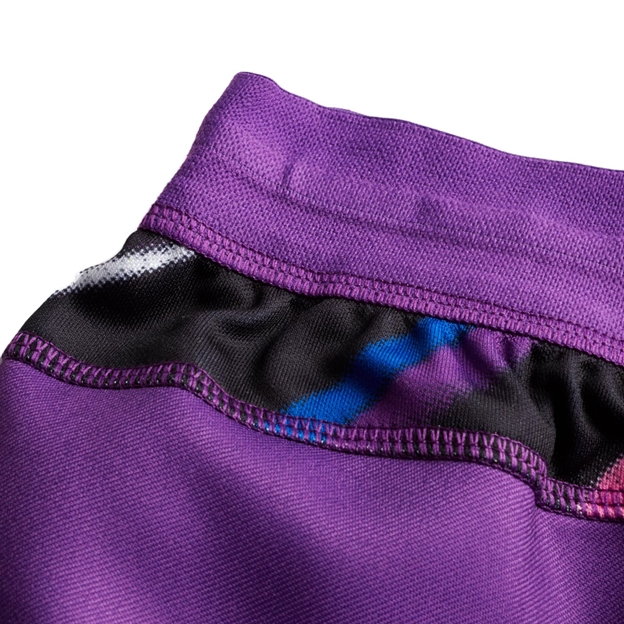 Ospreys Kids Euro Rugby Shorts - Purple 2023 - Waistband