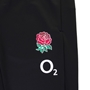 England Mens Tapered Track Pants - Black 2023 - England Rose and 