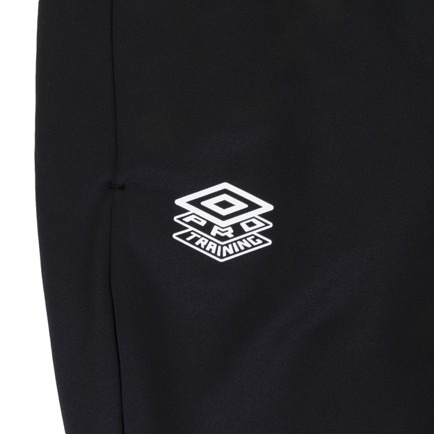 England Mens Tapered Track Pants - Black 2023 - Umbro Logo