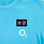 England Mens Cotton T-Shirt - Bachelor Button 2023 - England Ros 