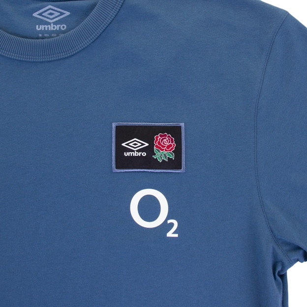 England Kids Cotton T-Shirt - Ensign Blue 2023 - England Rose, U