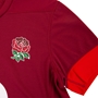 England Mens Rugby Training Shirt - Short Sleeve Red 2024 - Slee 