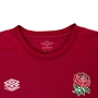 England Mens Rugby Training Shirt - Short Sleeve Red 2024 - Engl 