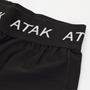 Atak Mens Compression Leggings - Black - Waistband 