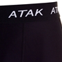 Atak Mens Compression Shorts - Black - Waistband 