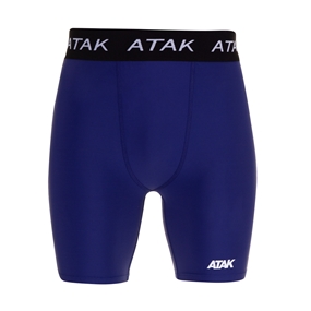 Atak Mens Compression Shorts - Navy - Front