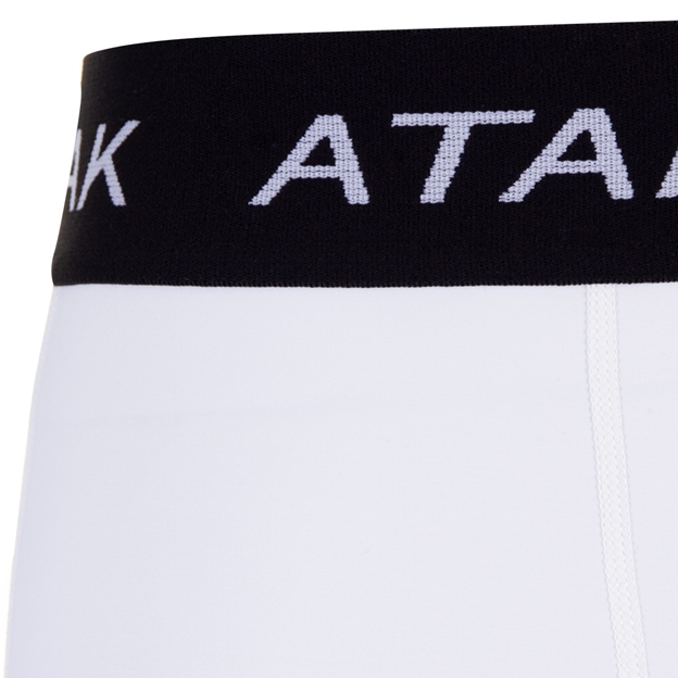 Atak Mens Compression Shorts - White - Waistband