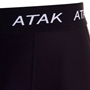 Atak Womens Compression Shorts - Black - Waistband 