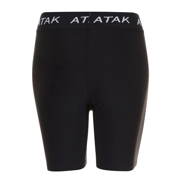Atak Womens Compression Shorts - Black - Back