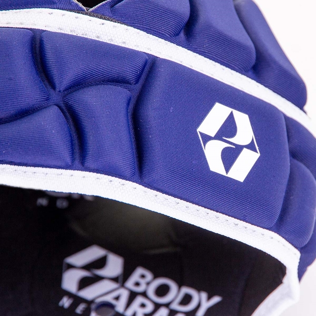 Body Armour Club Headguard Navy - Logo