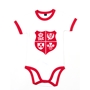 Baby Lions 1888 Bodysuit - White - Front 