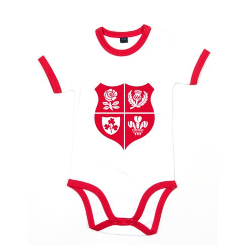 Baby Lions 1888 Bodysuit - White - Front Baby Lions 1888 Bodysuit - White - Front
