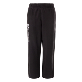 Canterbury Kids Open Hem Stadium Pants - Black - Front