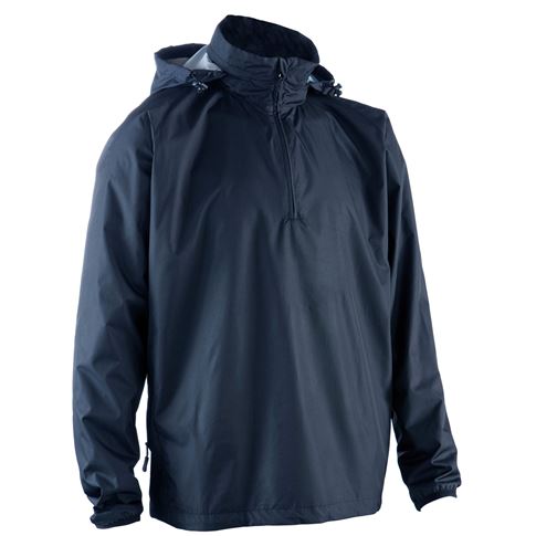 Unbranded Teamwear Waterproof Jacket Navy Kids - Front Unbranded Teamwear Waterproof Jacket Navy Kids - Front