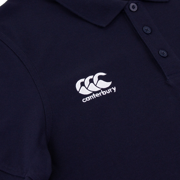 Canterbury Mens Waimak Polo - Navy - Logo