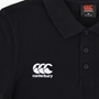 Canterbury Mens Waimak Polo - Black - Logo 