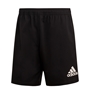 adidas 3S Rugby Match Shorts Black - Front 