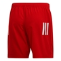 adidas 3S Rugby Match Shorts Red - Back 