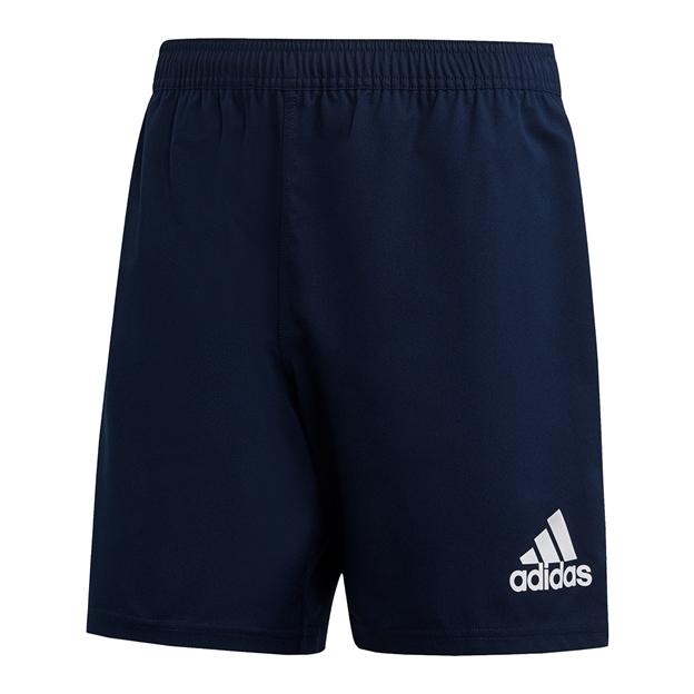 adidas 3S Rugby Match Shorts Navy - Front