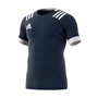 adidas 3S Rugby Match Shirt Navy Kids - Front 