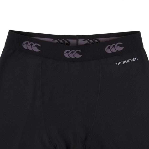 Canterbury Adults Thermoreg Baselayer Leggings - Black - Waistba