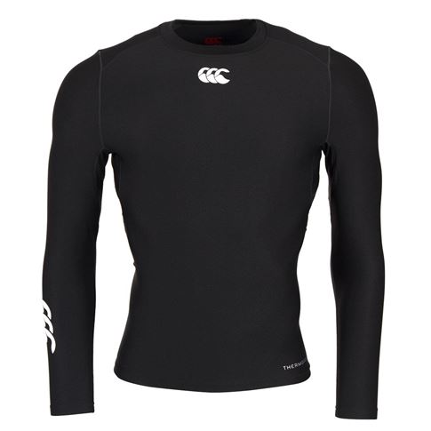 Canterbury Thermoreg Baselayer L/S Cold Top Black - Front Canterbury Thermoreg Baselayer L/S Cold Top Black - Front