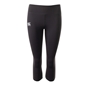 Canterbury Womens Vapodri Capri Tights - Jet Black - Front 