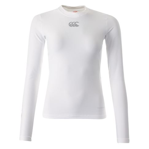 Canterbury Womens Thermoreg Baselayer Top - White Long Sleeve - Canterbury Womens Thermoreg Baselayer Top - White Long Sleeve -
