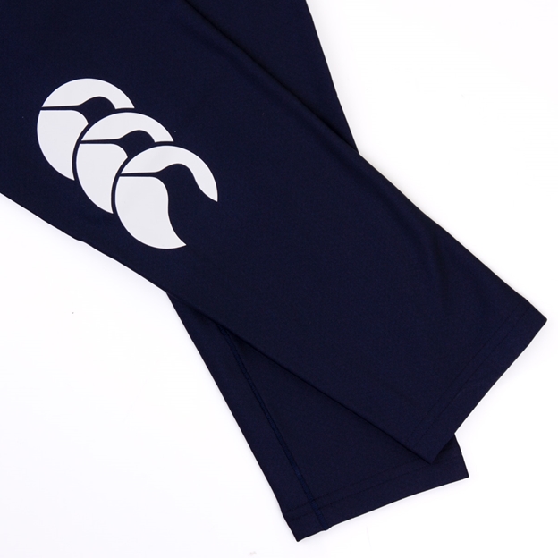 Canterbury Kids Thermoreg Baselayer Leggings - Navy - Logo