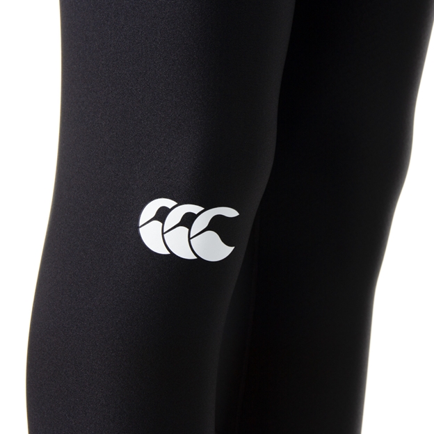 Canterbury Kids Thermoreg Baselayer Leggings - Black - Logo