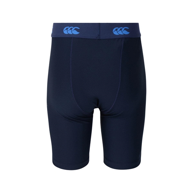 Canterbury Thermoreg Baselayer Cold Shorts Navy Kids - Back