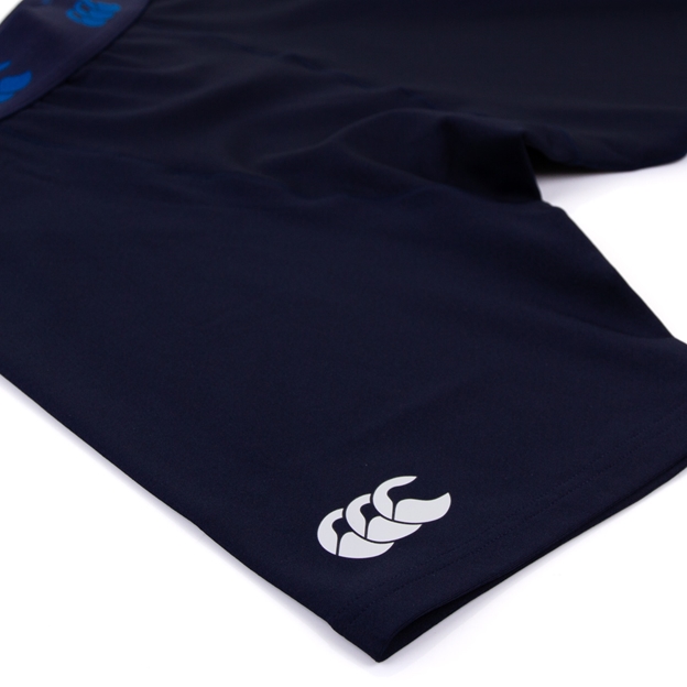 Canterbury Kids Thermoreg Baselayer Shorts - Navy - Logo