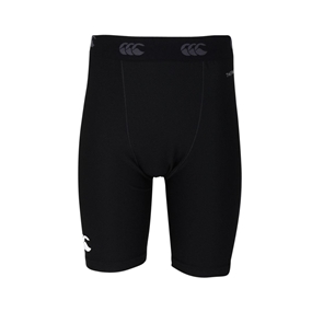 Canterbury Thermoreg Baselayer Cold Shorts Black Kids - Front