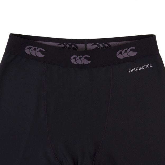 Canterbury Kids Thermoreg Baselayer Shorts - Black - Waistband
