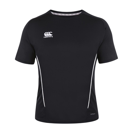 Canterbury Teamwear Team Dry Tee Black Kids - Front