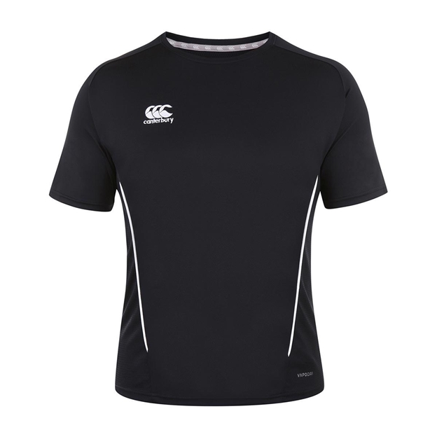 Canterbury Teamwear Team Dry Tee Black Kids - Front