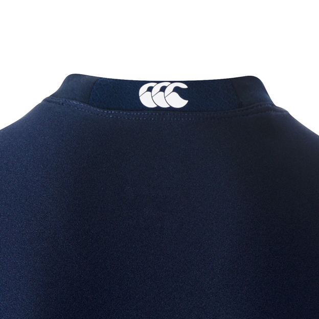 Canterbury Kids Thermoreg Baselayer Top - Navy Long Sleeve - Nec