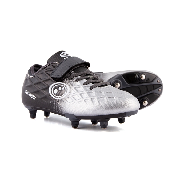 Optimum Ignisio Velcro Boots Black Kids - Front