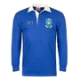 Italy Mens World Cup Classic Rugby Shirt - Long Sleeve Royal - F 