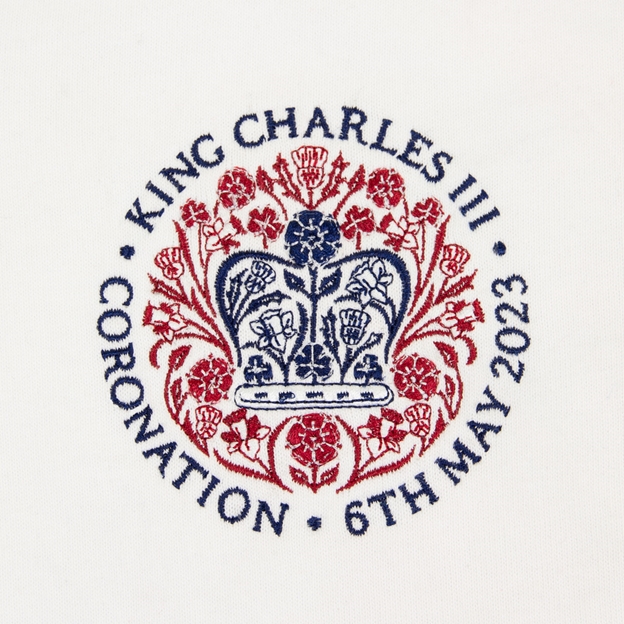 Special Edition Coronation Classic Rugby Shirt - White - Badge