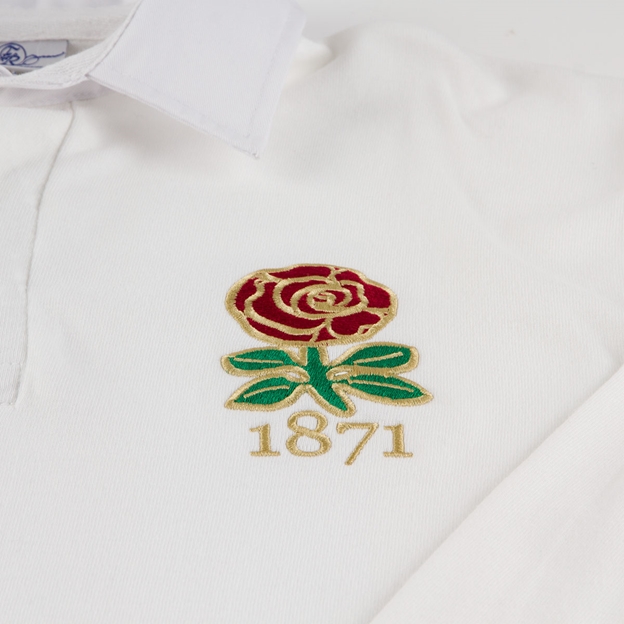 England 1871 Classic Rugby Shirt L/S - Badge