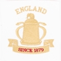 England Mens Calcutta 1879 Classic Rugby Shirt - White - Badge 