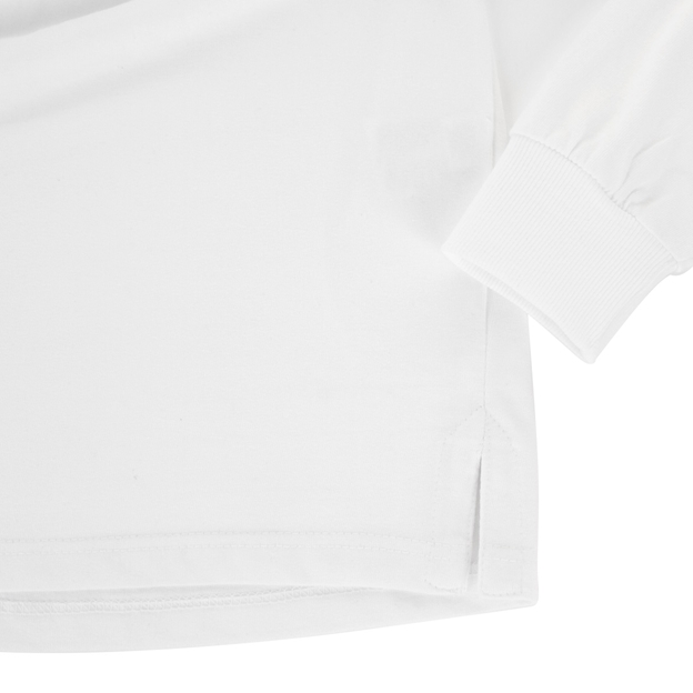 England Mens World Cup Classic Rugby Shirt - Long Sleeve White -