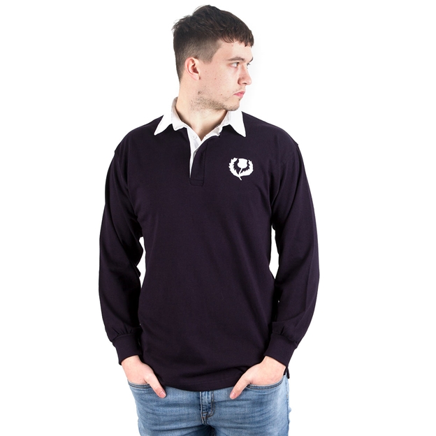 Scotland Classic Rugby Shirt L/S - Model 1
