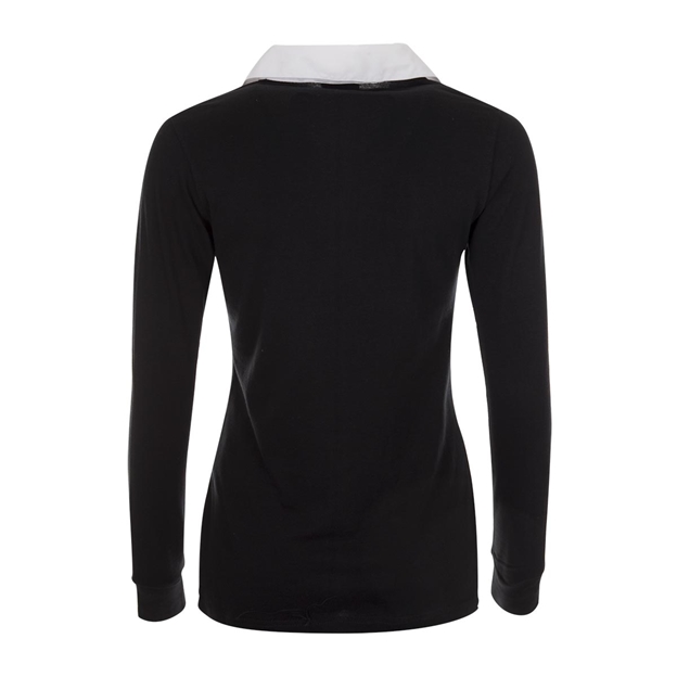 New Zealand Womens Classic Rugby Shirt L/S - Back