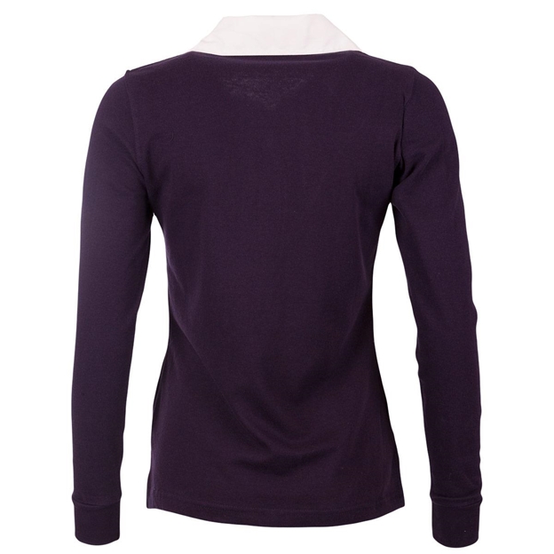 Scotland Ladies Classic Rugby Shirt L/S - Back