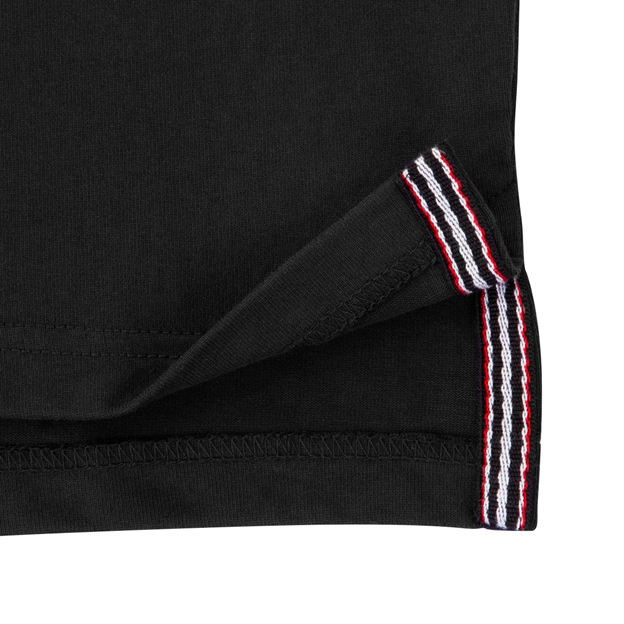 Fiji Mens World Cup Heavyweight Rugby Shirt - Long Sleeve Black 