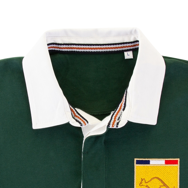 Australia Mens World Cup Heavyweight Rugby Shirt - Bottle - Coll
