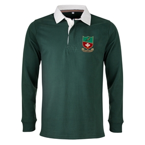 South Africa Mens Summer Tour Heavyweight Rugby Shirt - Long Sl 