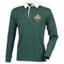 Mens Ireland 1875 Heavyweight Rugby Shirt - Long Sleeved - Front 